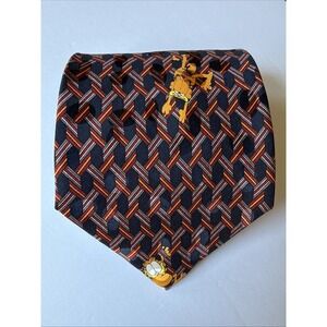 Paws Addiction Mens Novelty Neck Tie Necktie Garfield Cat Red Black